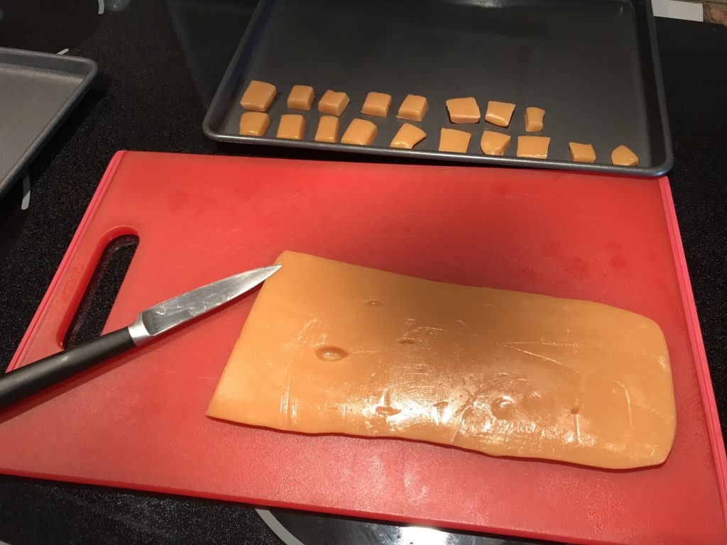 Fixing split or separated caramels easily