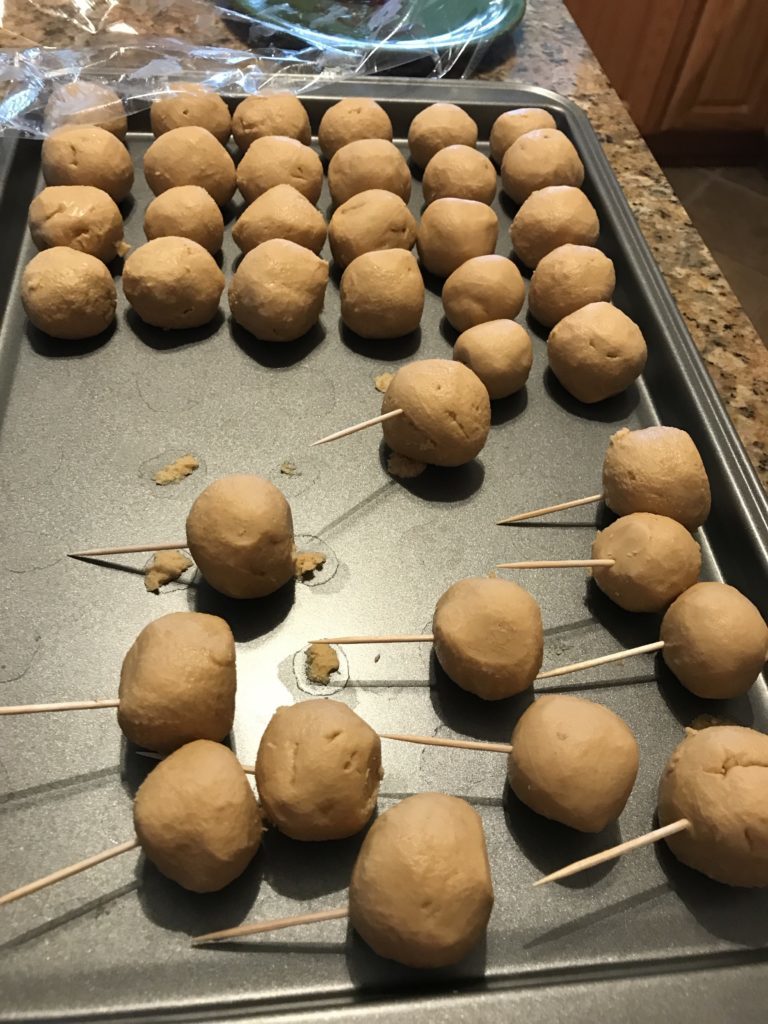 buckeyes peanut butter balls