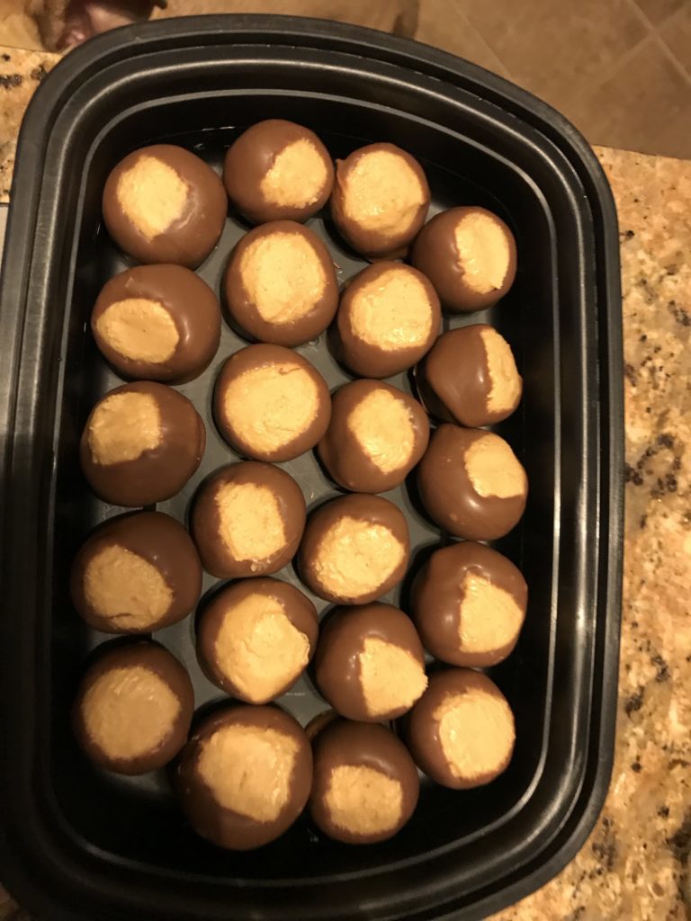 buckeyes peanut butter balls