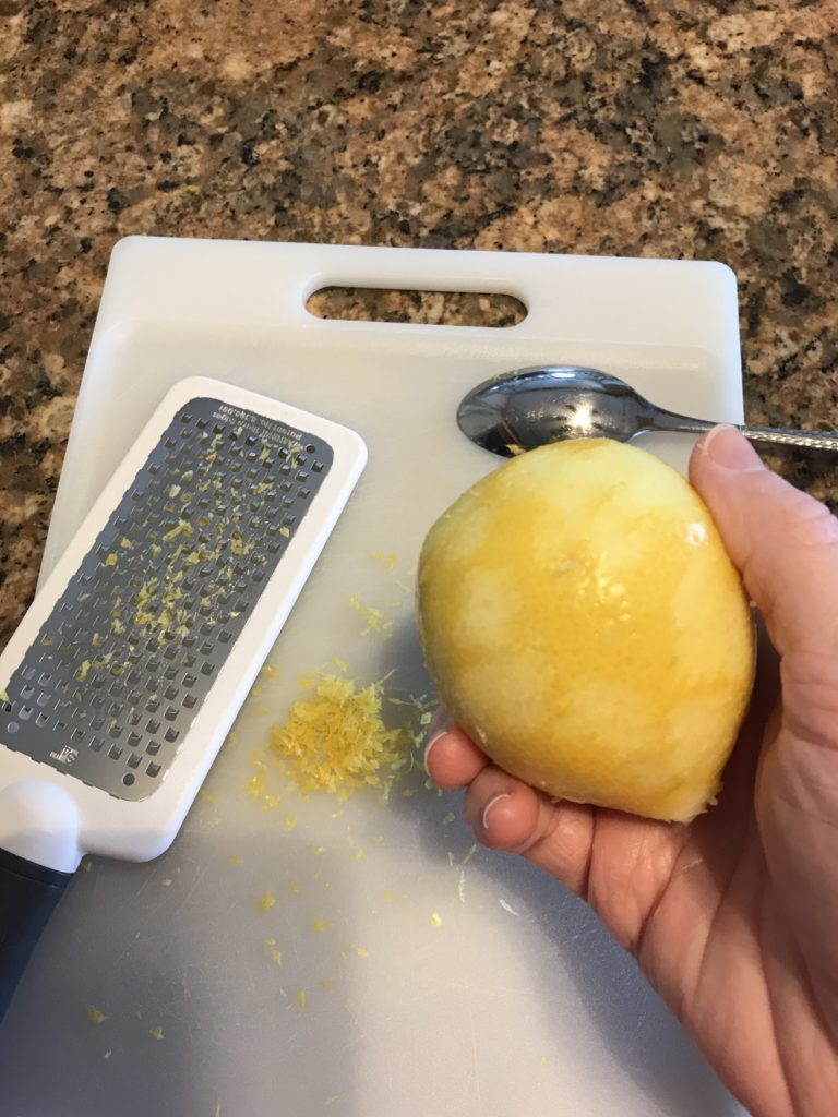 zest a lemon