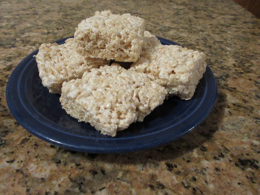 dairy free rice crispy treats