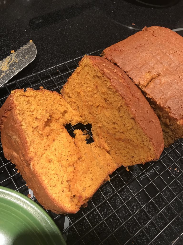 search for pumpkin bread