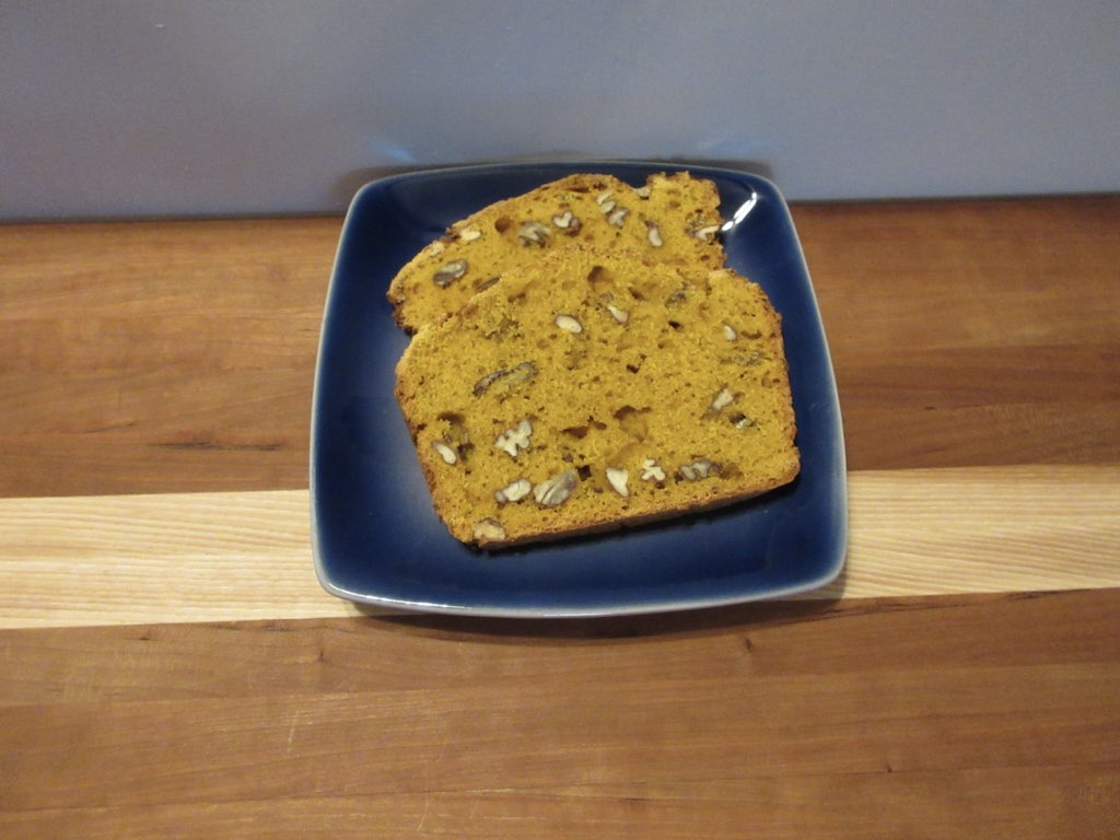 pumpkin pecan bread