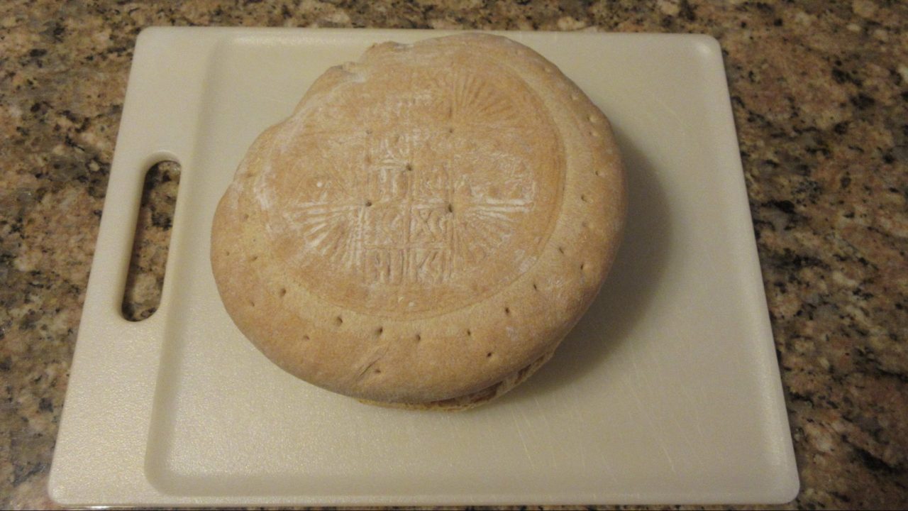 Prosfora How to Make Prosphora or Orthodox Holy Bread - Jacksons Job