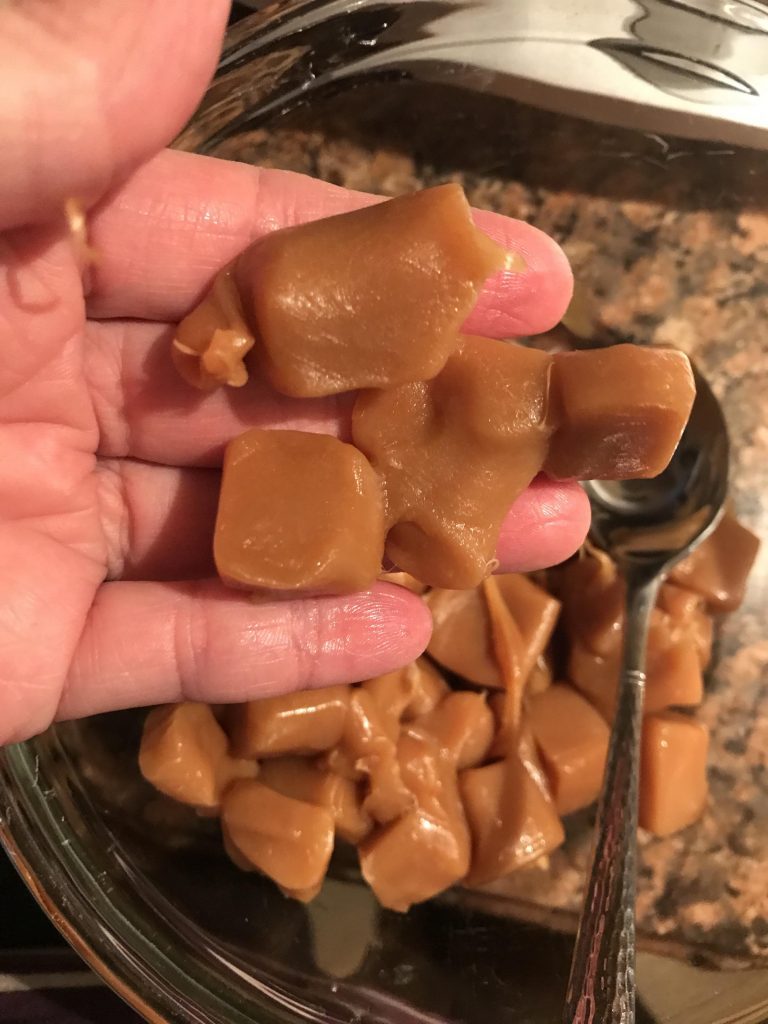 how to melt caramels