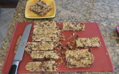 Sassy, Sweet and Spicy Sriracha Granola Bars