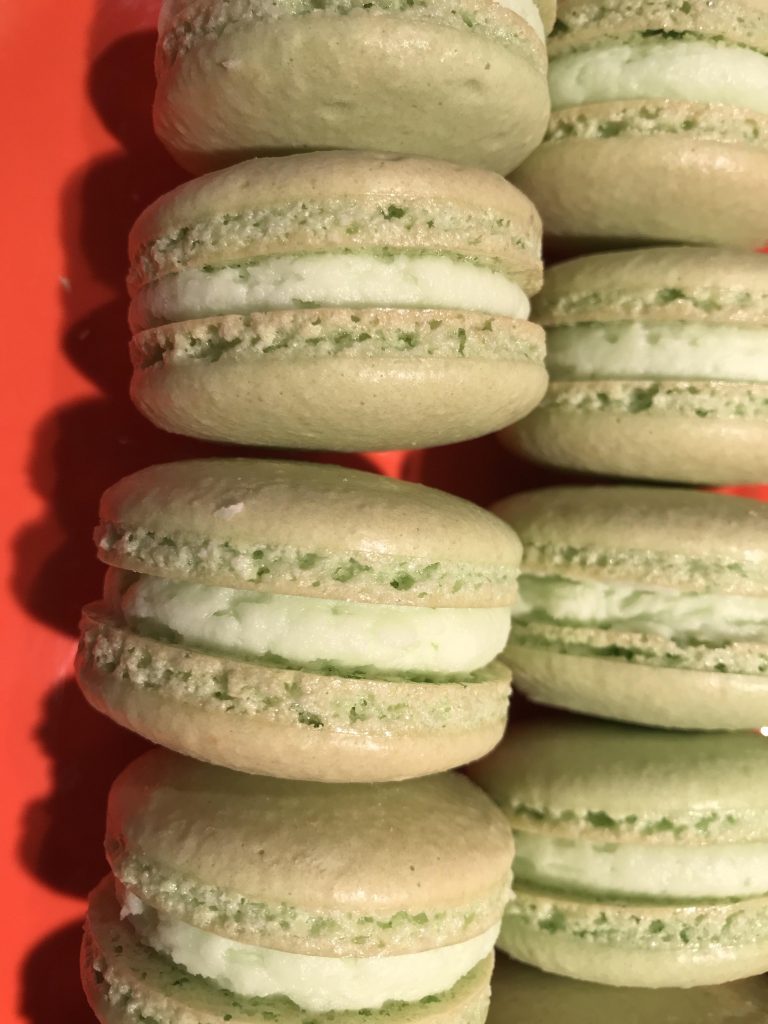 make key lime macarons