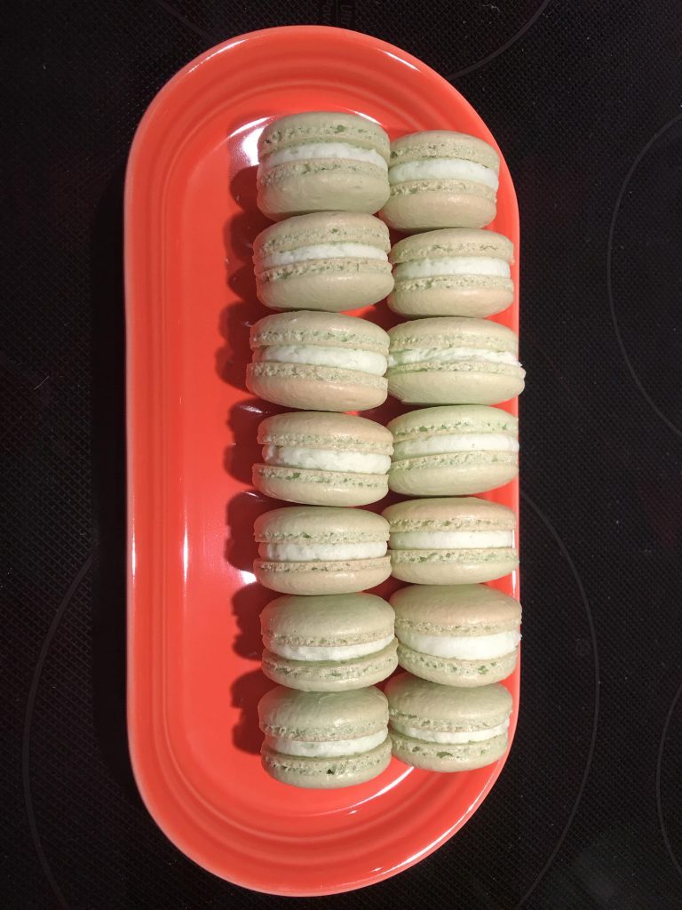 make key lime macarons