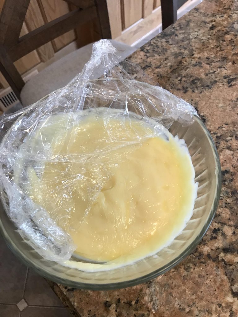 Pastry Cream versus American Pudding