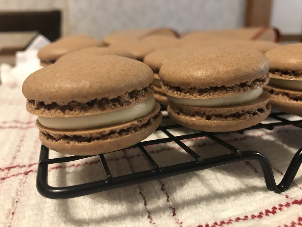 crazy about chocolate macarons