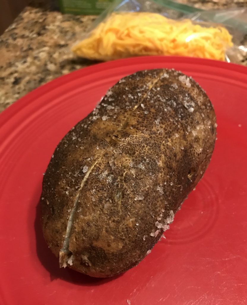 crispy crust baked potato