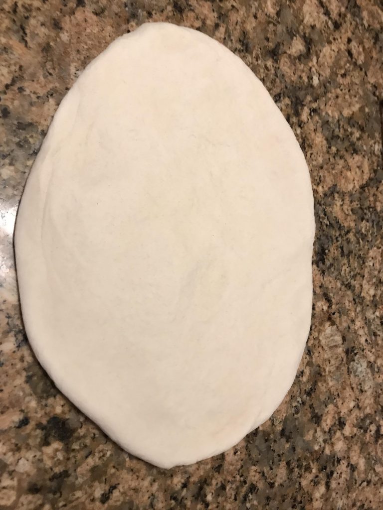 shape dough for a bread loaf