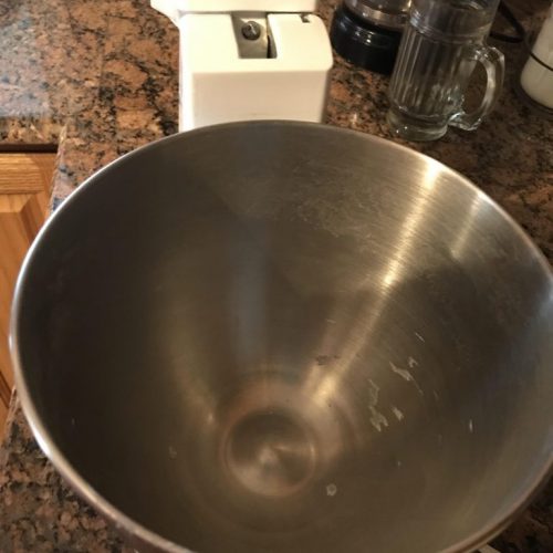 stuck bowl KitchenAid mixer
