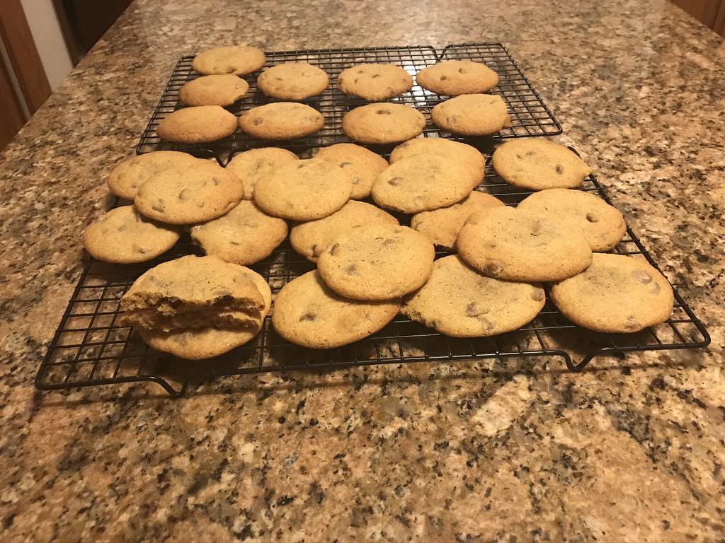 Whole Wheat Chocolate Chip Cookies