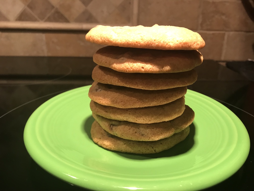 Whole Wheat Chocolate Chip Cookies