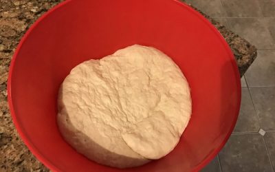 Kneading Dough in a Bowl is Simple and Space Saving