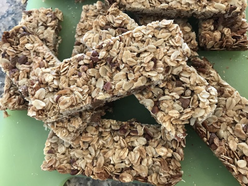 Honey Nut Granola Bars