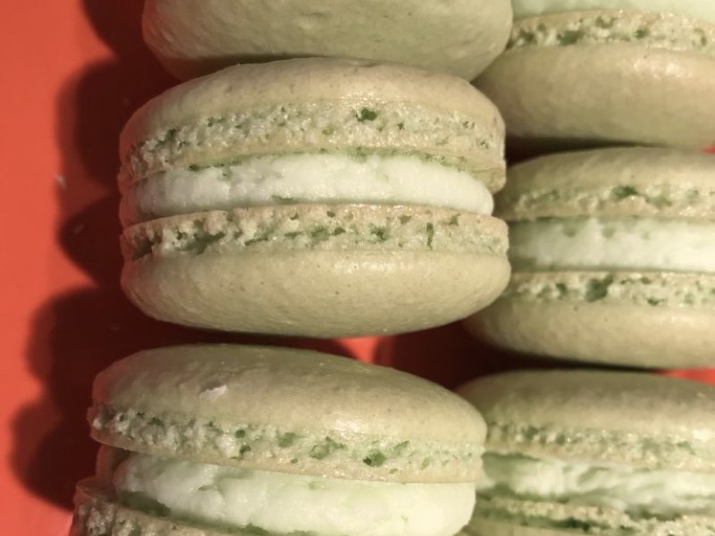 make key lime macarons