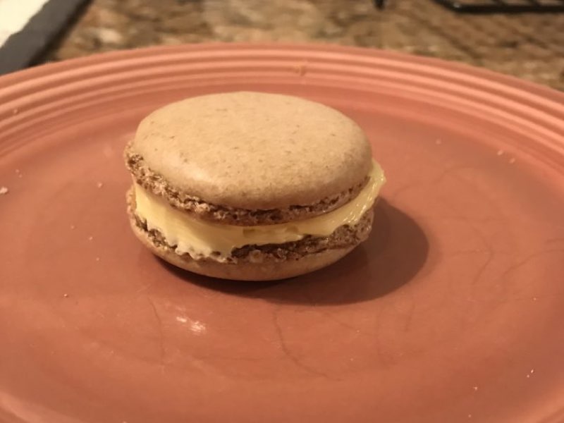 Macaron Mishaps Speckled and Suntanned