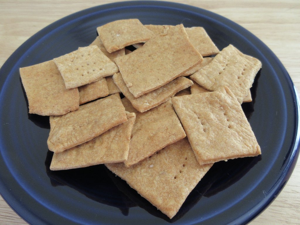 spicy sourdough crackers
