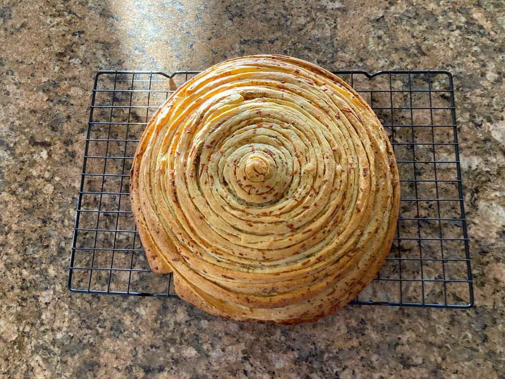 Parmesan Swirl Bread