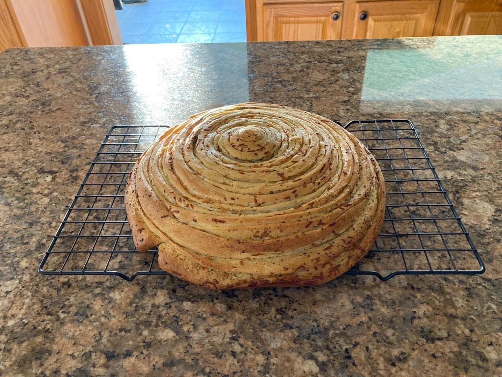 Parmesan Swirl Bread