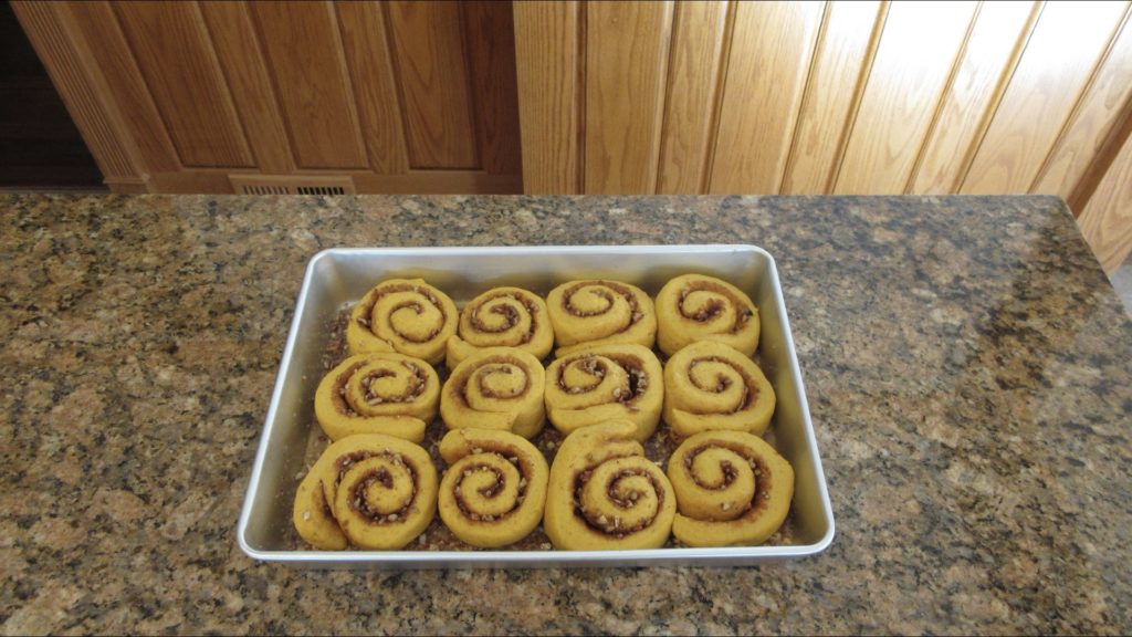 Pumpkin Pecan Sticky Buns