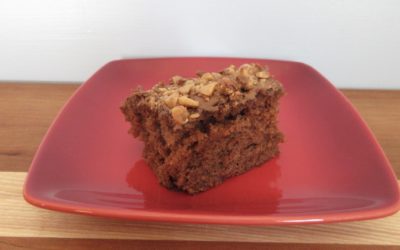 English Toffee Cake Brownies Recipe