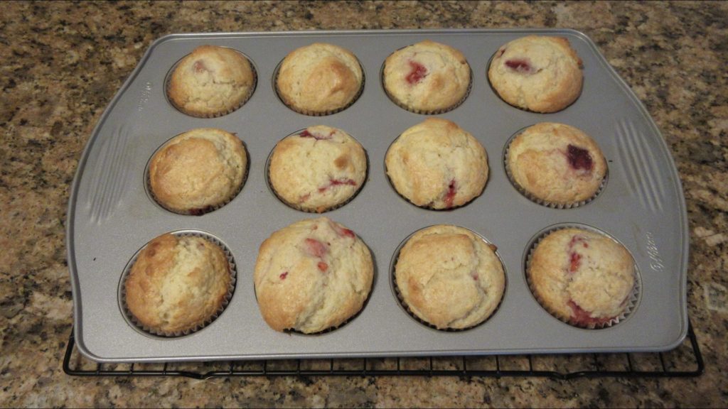 strawberry muffins recipe