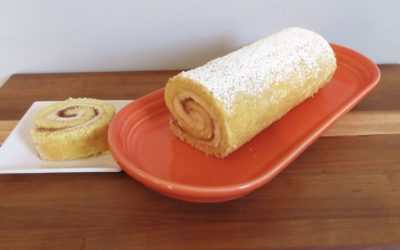 Refreshingly Tart Raspberry Lemonade Swiss Roll