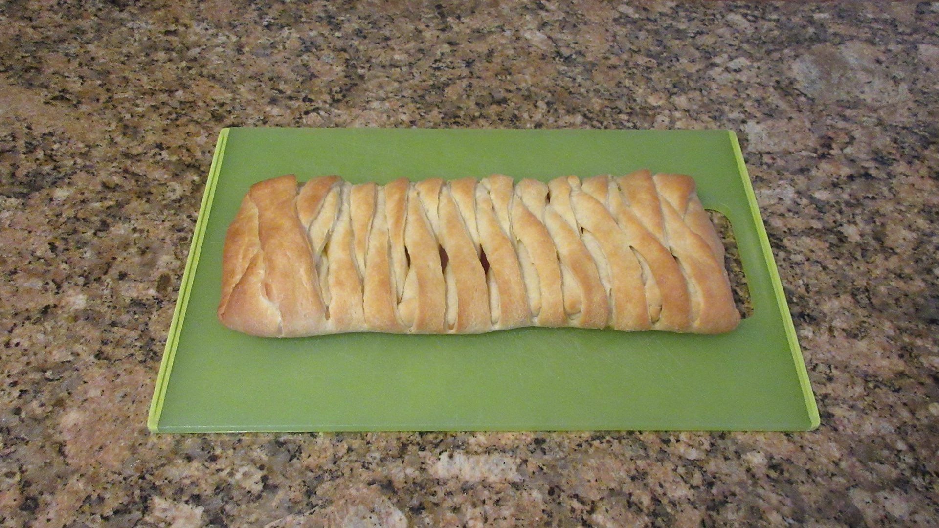 stuffed braided bread